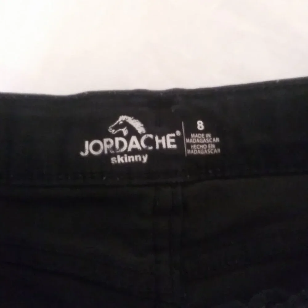 Jordache black skinny